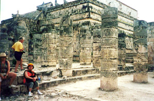 Temple of the thousand columns - Chichen Itza