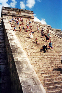 The Pyramid of Kukulkan - Chichen Itza