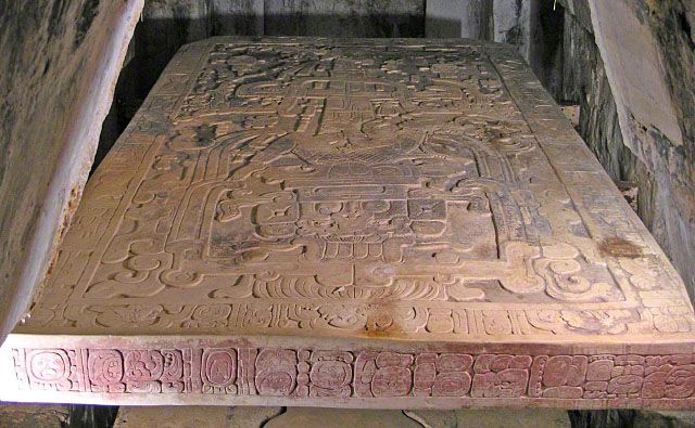 Grabplatte von Palenque